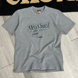 Nike Bauer Mercyhurst Lakers University Hockey Men's Gray T-Shirt - Size Medium
